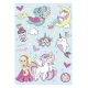 Einhorn Believe in Magic A/4 Gummiseilordner