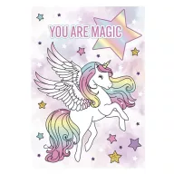 Einhorn You are Magic A4 elastischer Ordner