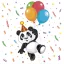 Tiere Funny Panda Servietten 20 Stk 33x33 cm
