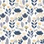 Farbe Scandinavian Floral Blumenserviette 20 Stk 33x33 cm