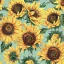 Farbe Wallpaper Sonnenblumen Serviette 20er Pack 33x33 cm