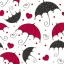 Farbe Lovely Regenschirm Serviette 20 Stk 33x33 cm