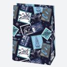 Farbe Party Papiergeschenktasche 23x32x11 cm