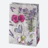 Farbe Vase Lavendel Papier Geschenktasche, 23x32x11 cm