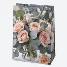 Farbe Bouquet Blumen Papier Geschenktüte, Geschenktasche 23x32x11 cm
