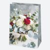 Farbe Bouquet Blumen Papier Geschenktüte, Geschenktasche 23x32x11 cm