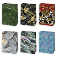 Farbe Abstract Muster Geschenktasche aus Papier 23x32x11 cm
