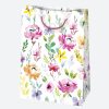 Farbe Blossom Blumen Papiergeschenktasche 23x32x11 cm