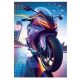 Motorrad Speed A/4 elastischer Ordner