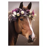 Pferd Wreath A/4 Gummibandordner