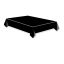 Farbe Dark Schwarze Papier Tischdecke 120x180 cm