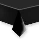 Farbe Dark Schwarze Papier Tischdecke 120x180 cm