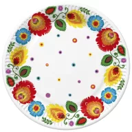 Farbe Cutout Pappteller 8 Stk 22,7 cm