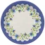 Farbe Folk Stickerei Pappteller 8er-Set, 22,7 cm