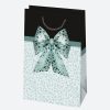Farbe Bow Papier Geschenktasche 16x24x7 cm