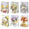 Ostern Flowers Papiergeschenktasche 23x32x11 cm
