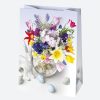 Ostern Flowers Papiergeschenktasche 23x32x11 cm