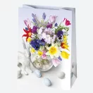 Ostern Flowers Papiergeschenktasche 23x32x11 cm