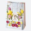 Ostern Flowers Papiergeschenktasche 23x32x11 cm