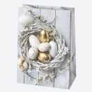 Ostern Flowers Papiergeschenktasche 23x32x11 cm