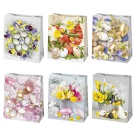 Ostern Colorful Papier Geschenktasche 19x23x10,5 cm