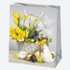 Ostern Colorful Papier Geschenktasche 19x23x10,5 cm