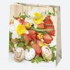 Ostern Colorful Papier Geschenktasche 19x23x10,5 cm