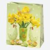 Ostern Vase Papier-Geschenktasche, Geschenkbeutel 19x23x10,5 cm