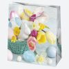 Ostern Spring Papier Geschenktasche 15,5x15,5x8 cm