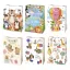 Tiere Happy Birthday Papiergeschenktasche, Geschenktasche 23x32x11 cm