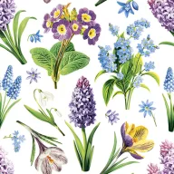 Blume Garden Serviette 20-teilig 33x33 cm