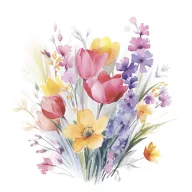 Blume Optimistic Serviette 20 Stk 33x33 cm