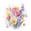 Blume Optimistic Serviette 20 Stk 33x33 cm