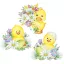 Ostern Cute Chickens Servietten 20 Stk 33x33 cm