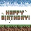 Geburtstag Pixel Block Happy Birthday Servietten 20er Set 33x33 cm