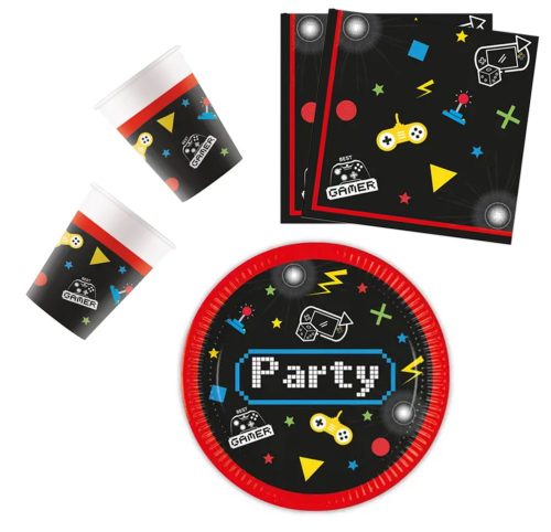 Gaming Party party Set 36-teilig