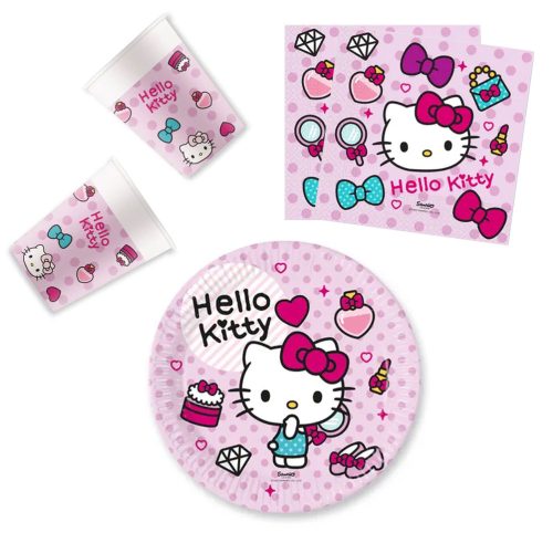 Hello Kitty Fashion Party Set 36-teilig