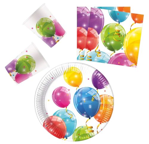 Sparkling Balloons Set 36-teilig