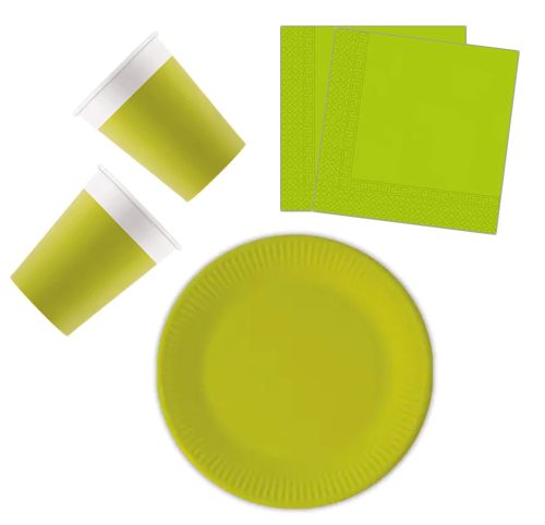 Unicolour Light Green Set 36-teilig