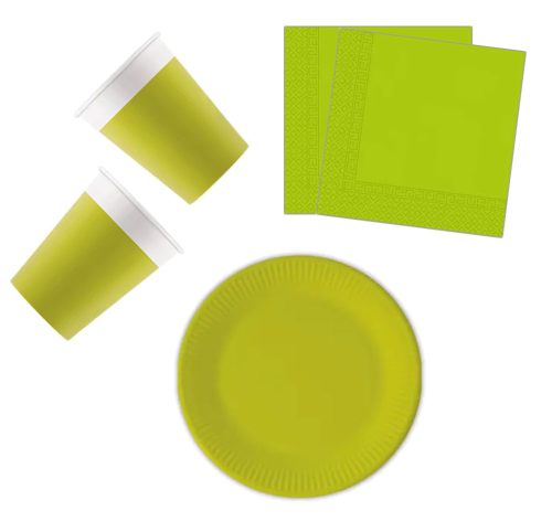 Unicolour Light Green Set 36-teilig