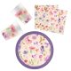 Blume Watercolor Flowers, Party-Set 36-tlg. mit 23 cm Teller