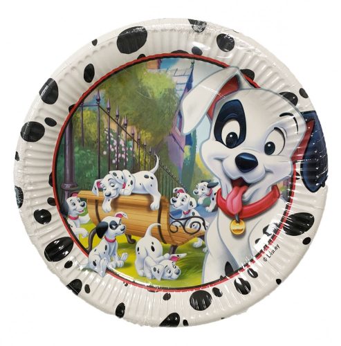Disney 101 Dalmatiner Play Pappteller 8 Stk. 23 cm
