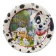 Disney 101 Dalmatiner Play Pappteller 8 Stk 23 cm
