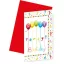 Geburtstag Streamers Happy Birthday Party Einladungen, Set aus 6