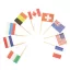 Lebensmittel Flaggendeko-Stick 24 Stk