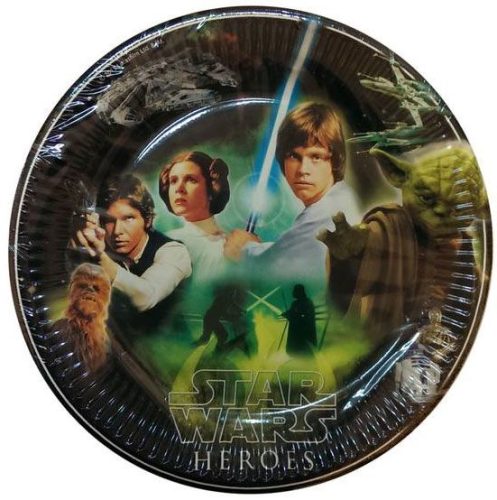 Star Wars Papier Platte (8 Stücke) 23 cm