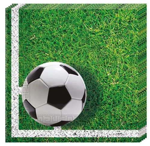 Fußball Soccer Field Serviette 20 Stk. 33x33 cm