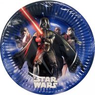 Star Wars Lightsaber Papierteller 8 Stk 20 cm