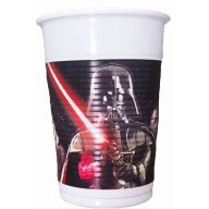 Star Wars Lightsaber Plastikbecher 8 Stk 200 ml
