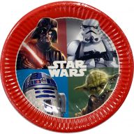 Star Wars Dark Force Pappteller 8 Stk 20 cm